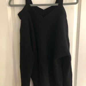 AllSaints black off the shoulder sweater